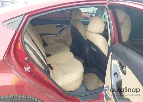 2013 Hyundai Elantra Gls z USA, uszkodzony, nr VIN 5NPDH4AE7DH376747